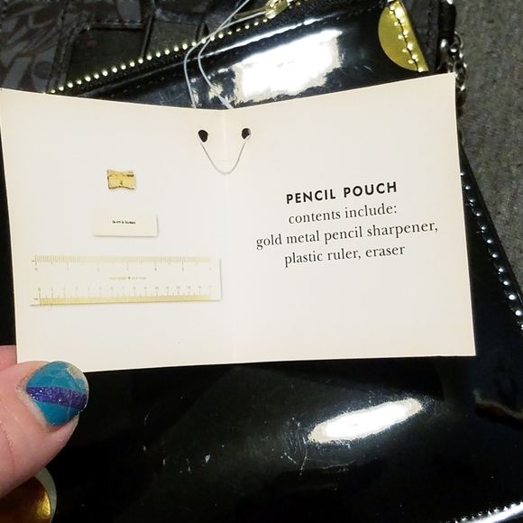 NWT Kate Spade Zipper Clutch+Accessories! - Picture 5 of 7
